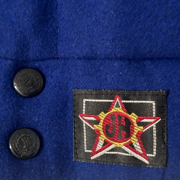 LA Dodger Blue and White Reversable Jacket - Picture 2 of 6